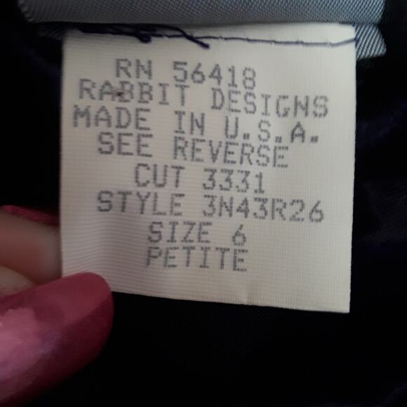 Rabbit Rabbit Rabbit Long Sleeve Velour Dress - Picture 3 of 10